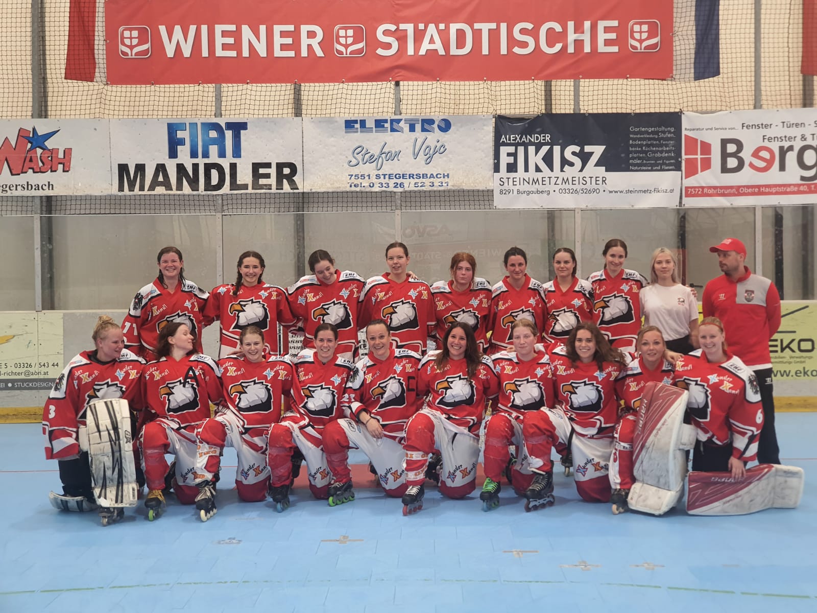 Damen Nationalteam 2022 Inline-Skaterhockey